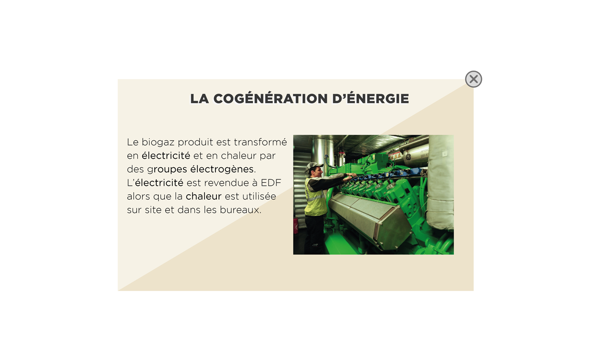 description de l'étpate 6, suivre le lien version accessible de l'unité de valorisation organique (UVO)